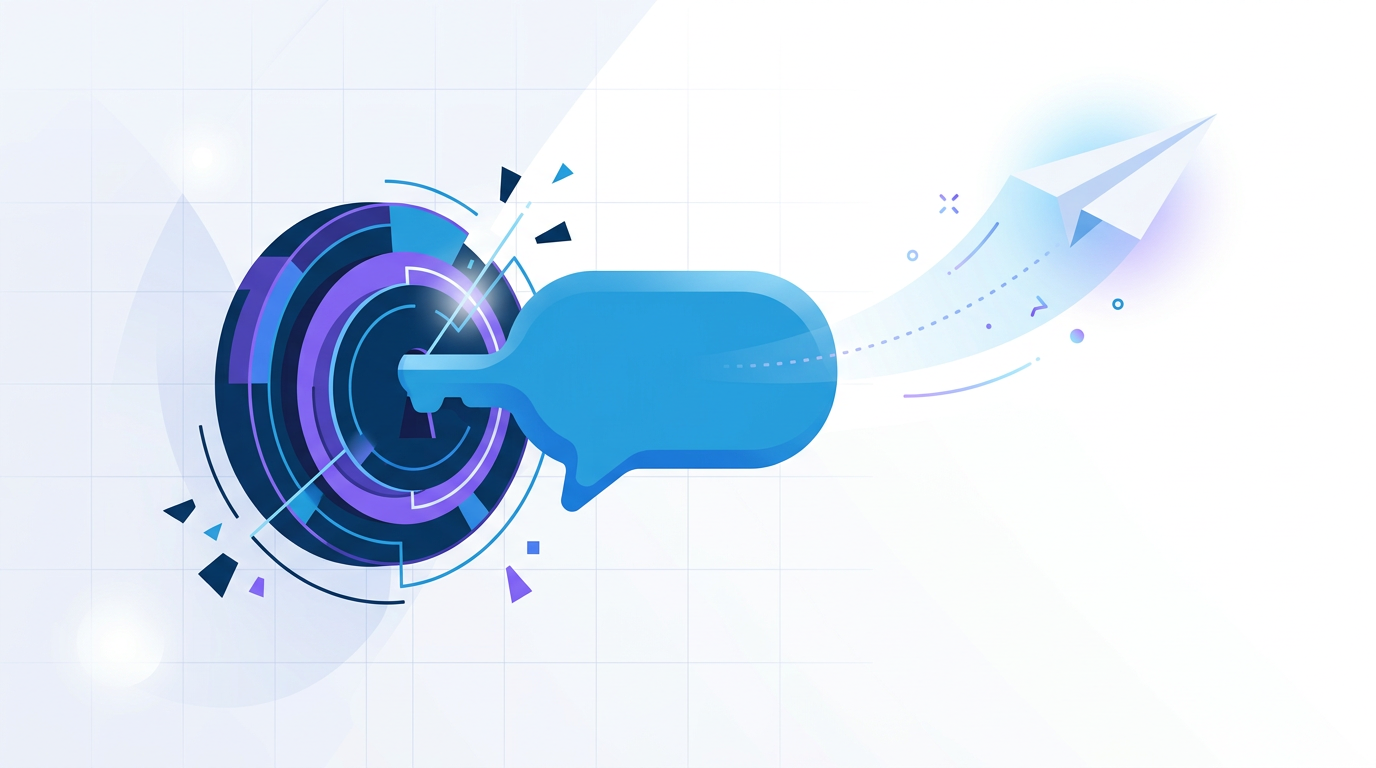 Чат-бумажный самолётик открывает диалог: метафора первого сообщения в Telegram